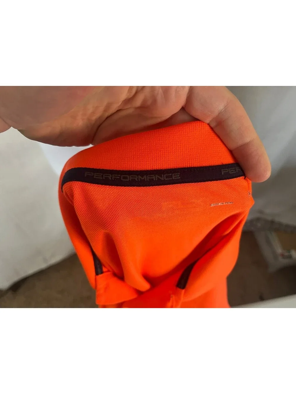 Polo Ralph Lauren RLX Men's Bright Orange Performance Golf Polo XL EUC